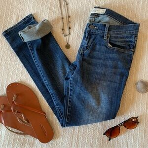 Y2K A&F Corona Del Mar Low Rise Skinny Jeans